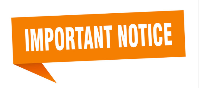 Notice to Parents & Guardians