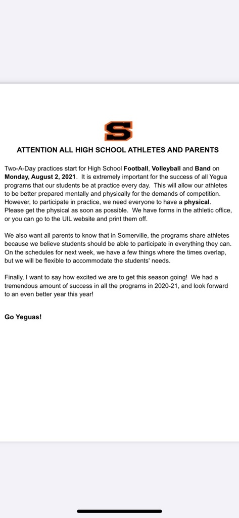 Information for students/parents